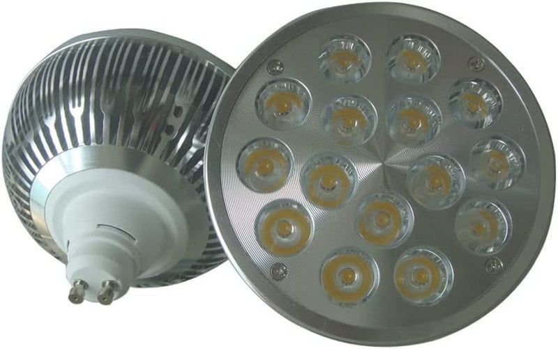 AGIPS Wide Voltage Lights 2Pcs/Lot LED AR111 Spotlight ES111 15W G53 AC85-265V High-Power LED Spotlight Household Bulbs ( Color : Onecolor )