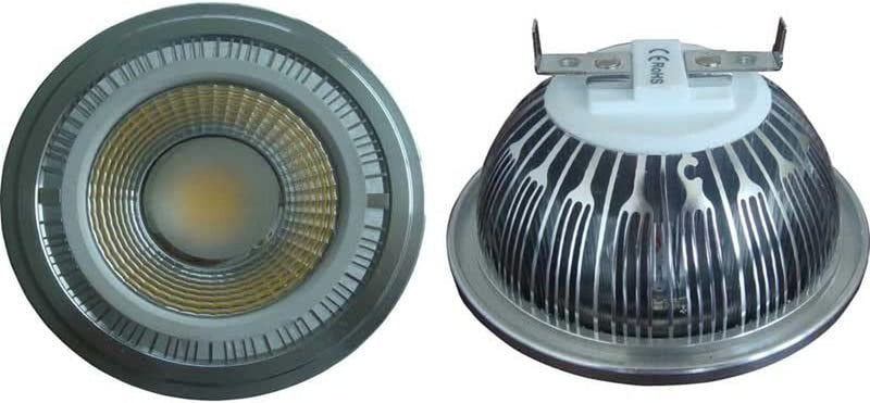 AGIPS Wide Voltage Lights 2Pcs/Lot LED COB Spotlight GU10 AR111 12W AC85-265V LED Lighting Spotlight Household Bulbs ( Color : Onecolor , Size : G53 12W 85-265V )