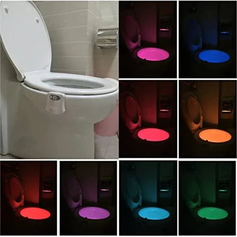 Ailun Toilet Night Light 3Pack Motion Activated LED Light 8 Colors Changing Toilet Bowl Illuminate Nightlight for Bathroom Battery Not Included Perfect Decorating Combination with Faucet Light Home & Garden > Lighting > Night Lights & Ambient Lighting Siania   