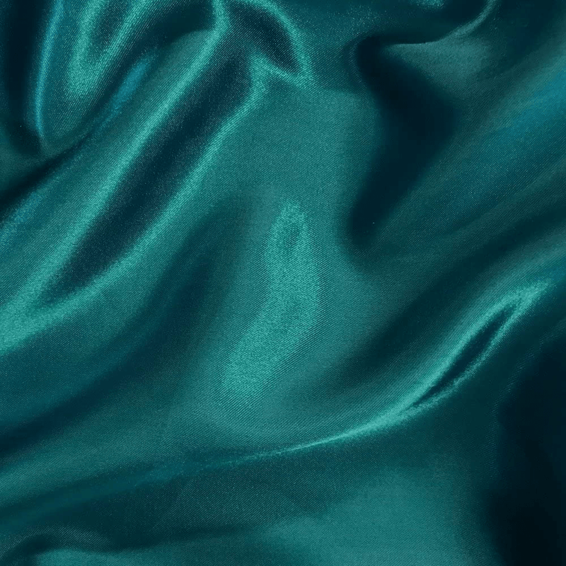 AK TRADING CO. 60" inches Wide-by The Yard-Charmeuse Bridal Satin Fabric for Wedding, Apparel, Crafts, Decor, Costumes (Teal, 5 Yards) Arts & Entertainment > Hobbies & Creative Arts > Arts & Crafts > Crafting Patterns & Molds > Sewing Patterns AK TRADING CO. Teal 5 YARDS 