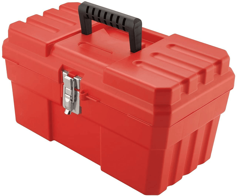 Akro-Mils 09514 ProBox 14-Inch Plastic Toolbox for Tools, Hobby or Craft Storage Toolbox with Removable Tray, 14-Inch x 8-Inch x 8-Inch, Red Hardware > Hardware Accessories > Tool Storage & Organization Akro-Mils "1 Set - Red" (14-Inch x 8-Inch x 8-Inch) 