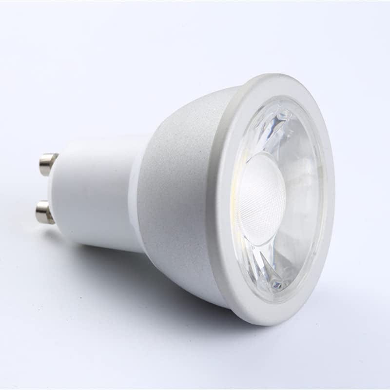 AKSPET Fengyan Home Bulbs 10Pcs/Lot LED COB Spotlight 6W Gu10 AC85-265V LED Store Spotlight LED Clothing Spotlight Household Lamp ( Size : Onecolor )