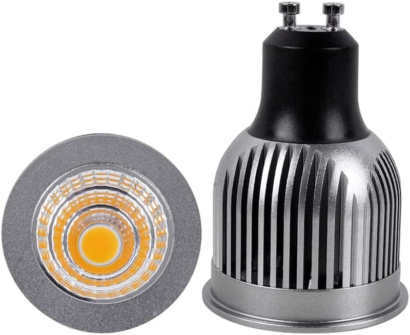 AKSPET Fengyan Home Bulbs 10Pcs/Lot LED COB Spotlight 9W AC85-265V GU10 LED Spotlight Lamp 50 * 75Mm Household Lamp ( Size : Onecolor ) Home & Garden > Lighting > Flood & Spot Lights AKSPET   