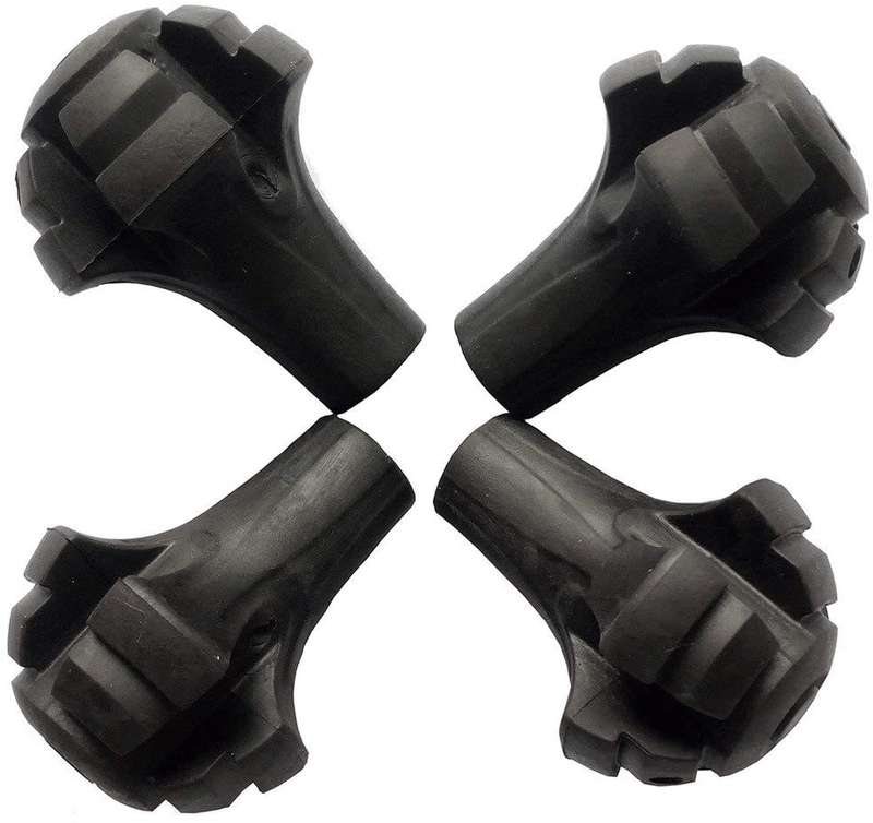 Alafen Replacement Rubber Tips Set for Trekking Pole Walking Hiking Sticks Tips Protectors Sporting Goods > Outdoor Recreation > Camping & Hiking > Hiking Poles Alafen Paws_Tips  