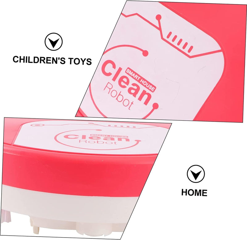 Alasum 1Pc Kids Plaything Battery Automatic Cleaning for Robot Appliances Furniture Children Sweeping without Playhouse Toy Tool Small Mini Sweeper Simulation Machine Floor Home & Garden > Household Supplies > Household Cleaning Supplies Alasum   