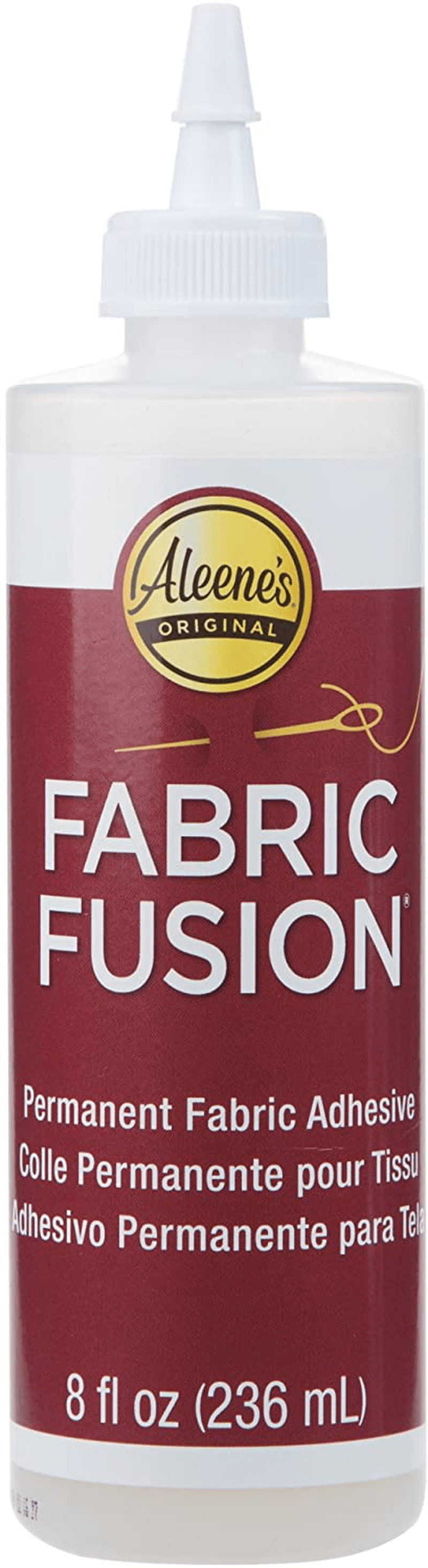 Aleene's 23473 Fabric Fusion Permanent Fabric Adhesive ,Clear,4oz Arts & Entertainment > Hobbies & Creative Arts > Arts & Crafts > Crafting Patterns & Molds > Sewing Patterns Aleene's Clear 8 fl oz 
