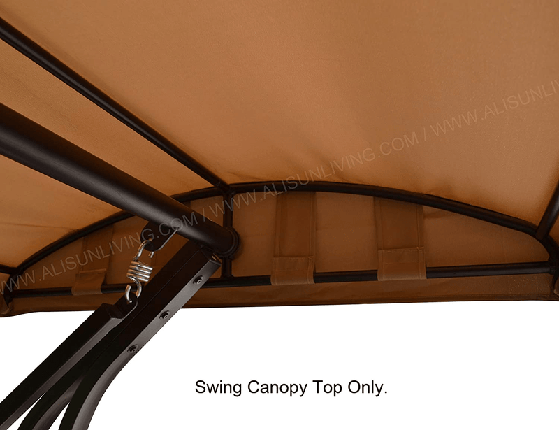 ALISUN Replacement Canopy Top for GT Porch Swing Model