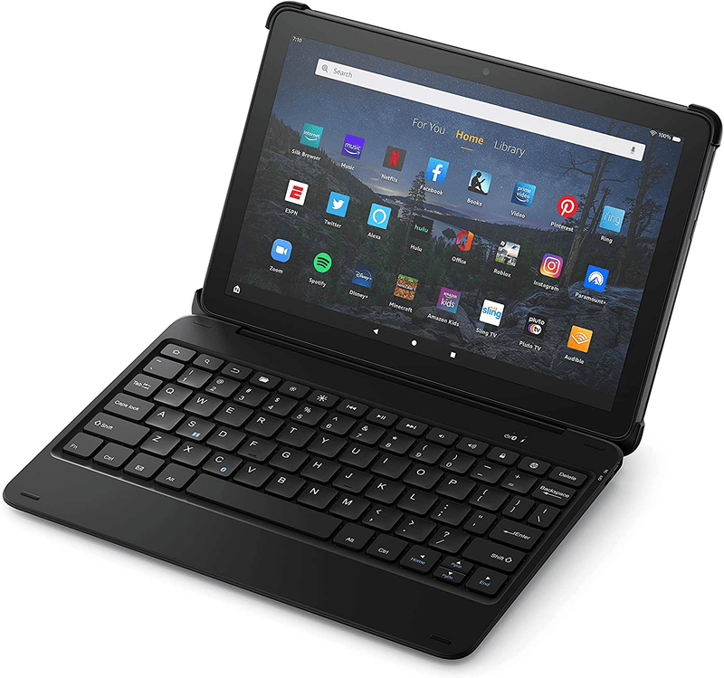 All New, Made for Amazon Bluetooth Keyboard with detachable case in Black, for Fire HD 10 (11th Generation) 2021 release Home & Garden > Flood, Fire & Gas Safety Fintie   