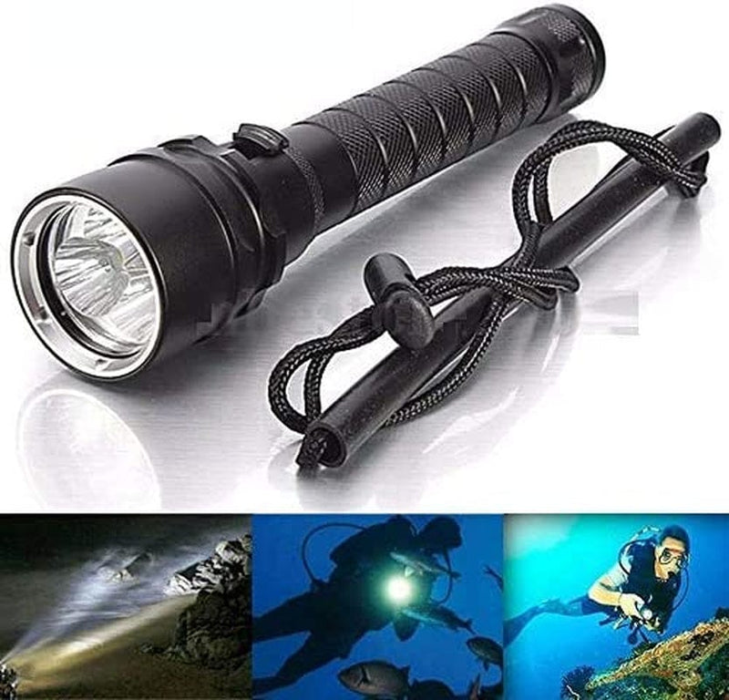 ALLPEN Waterproof 50000LM 3Xt6 LED Scuba Diving Flashlight Underwater 100M Torch without Battery Hardware > Tools > Flashlights & Headlamps > Flashlights ALLPEN   