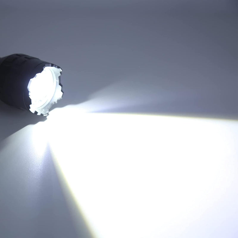 Alomejor LED Flashlight, High Brightness Ergonomic Nonslip IPX4 Waterproof Handheld Torches with Type C Charging Port for Outdoors Hardware > Tools > Flashlights & Headlamps > Flashlights Alomejor   