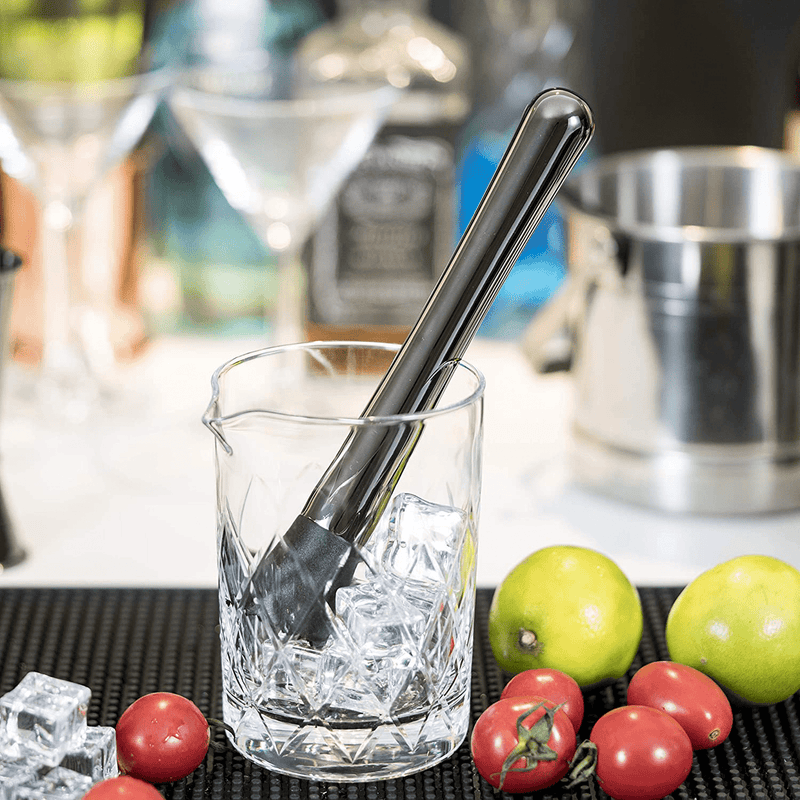 Aloono 11-piece Cocktail Shaker Bar Set: 2 Weighted Boston Shakers, Cocktail Strainer Set, Double Jigger, Cocktail Muddler and Spoon, Ice Tong and 2 Liquor Pourers - Essential Mixology Bartender Kit Home & Garden > Kitchen & Dining > Barware ALOONO   