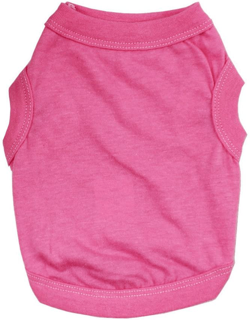 Alroman Dogs Shirts Puppy White Vest Clothing for Dogs Cats Vacation Shirt Male Female Dog Clothing House-Cats Summer Clothes Doggie Cotton Summer Shirt Small Dog Cat Pet Clothes Vest T-Shirt Apparel Animals & Pet Supplies > Pet Supplies > Cat Supplies > Cat Apparel Alroman Pink 1 M (6.6~8.8lbs)