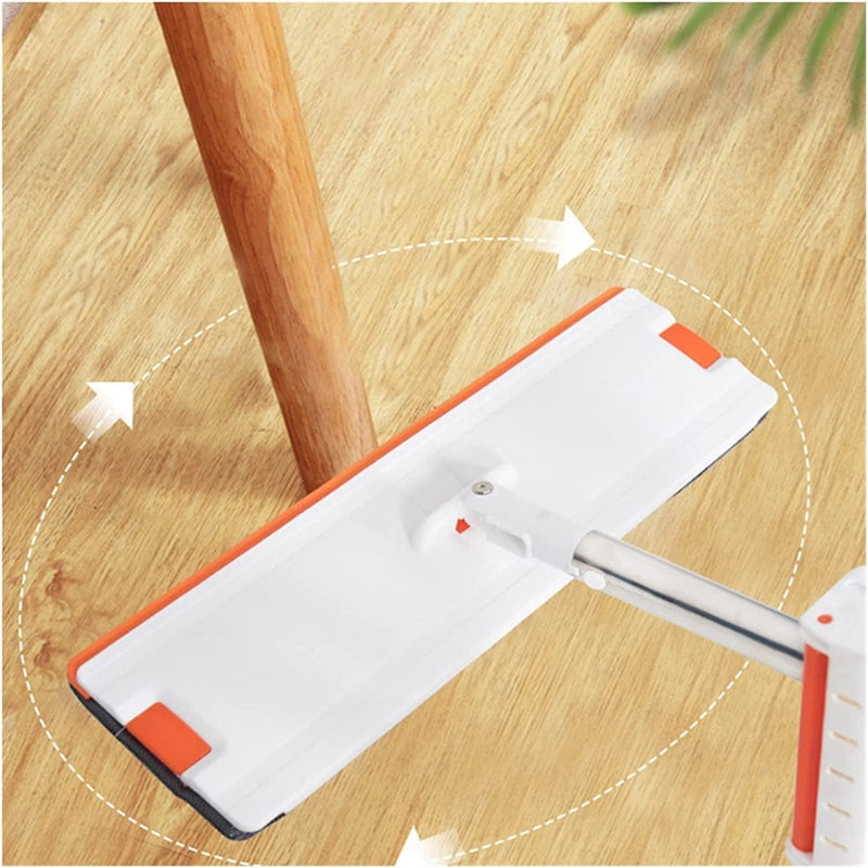 ALSODI Self Cleaning Squeeze Mop Practical Household Cleaning Appliances Hand Free Wring Flat Mop Microfiber Cleaner Compatible with Washing Floor (Color : 10Pcs Cloth) Home & Garden > Household Supplies > Household Cleaning Supplies QLW9214   