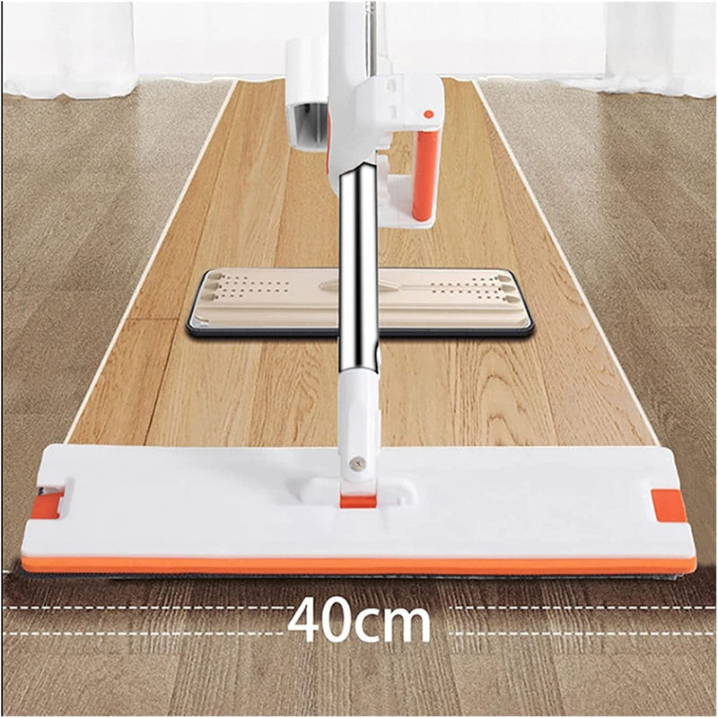 ALSODI Self Cleaning Squeeze Mop Practical Household Cleaning Appliances Hand Free Wring Flat Mop Microfiber Cleaner Compatible with Washing Floor (Color : 10Pcs Cloth) Home & Garden > Household Supplies > Household Cleaning Supplies QLW9214   