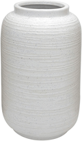Amazon Brand – Stone & Beam Textured Modern Vase, 12.4"H, White Home & Garden > Decor > Vases Stone & Beam White Medium 