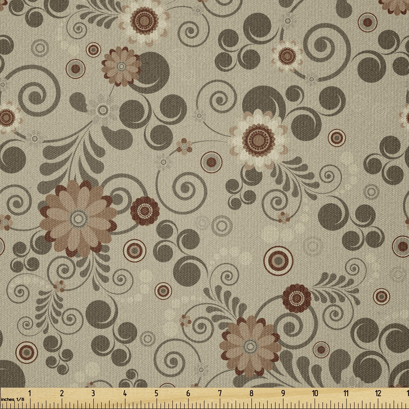 Ambesonne Half Moon Fabric by The Yard, Repeating Mystical Sky Elements Sun and Stars Illustration, Stretch Knit Fabric for Clothing Sewing and Arts Crafts, 1 Yard, Blue Ceil Arts & Entertainment > Hobbies & Creative Arts > Arts & Crafts > Crafting Patterns & Molds > Sewing Patterns Ambesonne Brown Redwood 2 Yards 