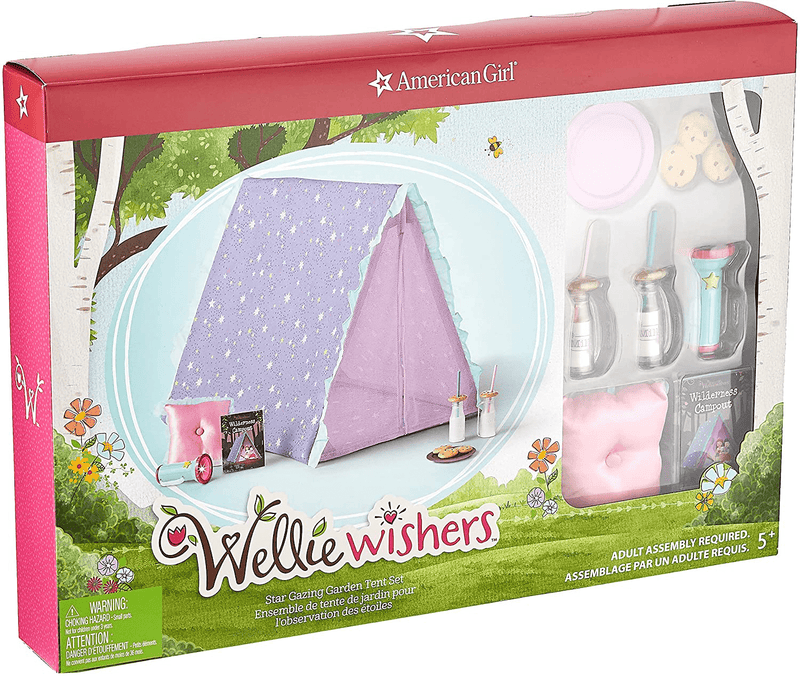 American Girl Welliewishers Star Gazing Garden Tent Set for 14.5" Dolls Sporting Goods > Outdoor Recreation > Camping & Hiking > Tent Accessories American Girl   