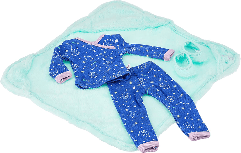 American Girl Welliewishers Starry Sky Pajamas for 14.5" Dolls , Green Sporting Goods > Outdoor Recreation > Camping & Hiking > Tent Accessories American Girl   