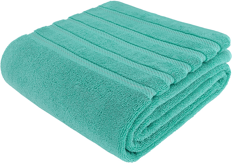 American Soft Linen Towel Set, 2 Bath Towels 2 Hand Towels 2 Washcloths Super Soft and Absorbent 100% Turkish Cotton Towels for Bathroom and Kitchen Shower Towel [Worth $72.95] Navy Blue Home & Garden > Linens & Bedding > Towels American Soft Linen Turquoise Blue 35x70'' Jumbo Bath Towel 