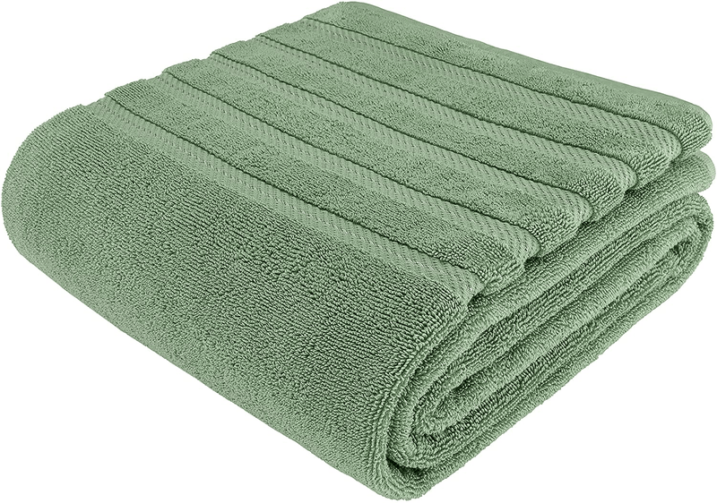 American Soft Linen Towel Set, 2 Bath Towels 2 Hand Towels 2 Washcloths Super Soft and Absorbent 100% Turkish Cotton Towels for Bathroom and Kitchen Shower Towel [Worth $72.95] Navy Blue Home & Garden > Linens & Bedding > Towels American Soft Linen Sage Green 35x70'' Jumbo Bath Towel 