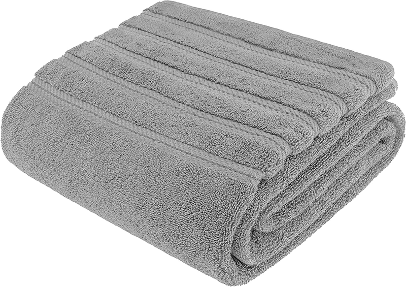 American Soft Linen Towel Set, 2 Bath Towels 2 Hand Towels 2 Washcloths Super Soft and Absorbent 100% Turkish Cotton Towels for Bathroom and Kitchen Shower Towel [Worth $72.95] Navy Blue Home & Garden > Linens & Bedding > Towels American Soft Linen Rockridge Grey 35x70'' Jumbo Bath Towel 