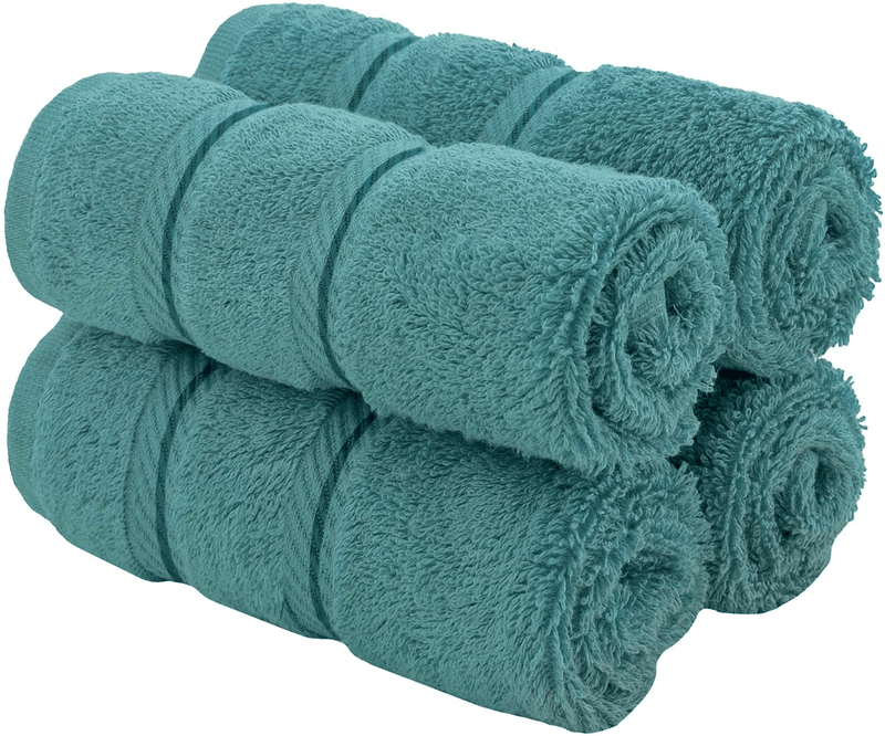 American Soft Linen Towel Set, 2 Bath Towels 2 Hand Towels 2 Washcloths Super Soft and Absorbent 100% Turkish Cotton Towels for Bathroom and Kitchen Shower Towel [Worth $72.95] Navy Blue Home & Garden > Linens & Bedding > Towels American Soft Linen Colonial Blue 4 Piece Washcloth Set 