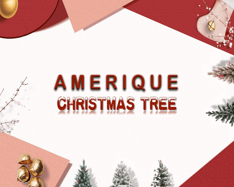 AMERIQUE Rea 8 FEET AMERIQUEPremium Magnificent Artificial Full Body Shape Christmas Tree Niddles and Pine Cones, Hinged Construction with Metal Stand, Advanced Realistic Technology, Green Home & Garden > Decor > Seasonal & Holiday Decorations > Christmas Tree Stands AMERIQUE   