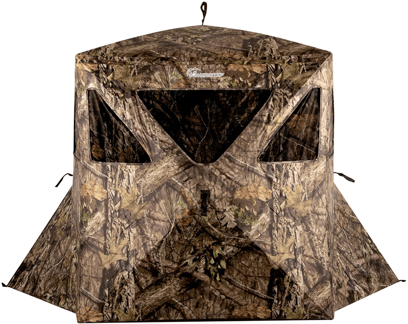 Ameristep Care Taker Kick Out Pop-Up Ground Blind, Premium Hunting Blind  Ameristep Mossy Oak Break-Up Country Care Taker Kick Out 