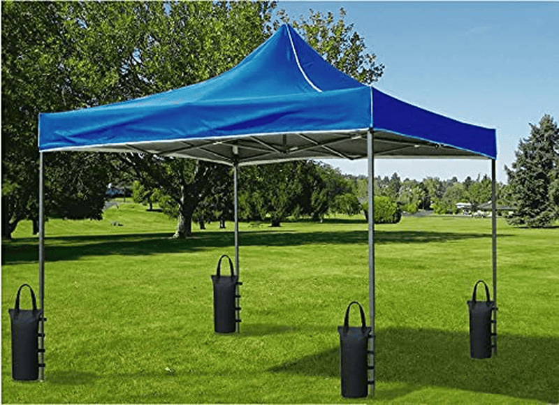AMMSUN Heavy Duty Canopy Weight Bags(120LBS) for Pop up Canopy Tent, Leg Canopy Weights Sand Bags for Instant Outdoor Sun Shelter Canopy Legs, 4-Pack Black Home & Garden > Lawn & Garden > Outdoor Living > Outdoor Structures > Canopies & Gazebos AMMSUN   