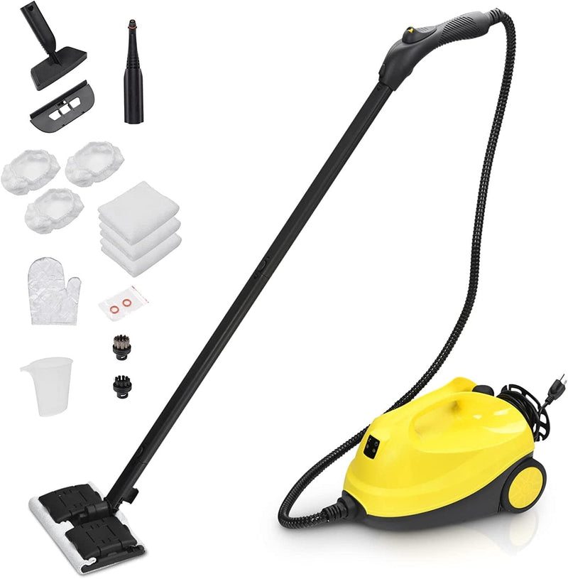 Ampersand Shops Multifunction Steam Cleaner Mop Cleaning Appliance for Floor Carpet Hardwood Home Kitchen 1500W Home & Garden > Household Supplies > Household Cleaning Supplies AMPERSAND SHOPS   