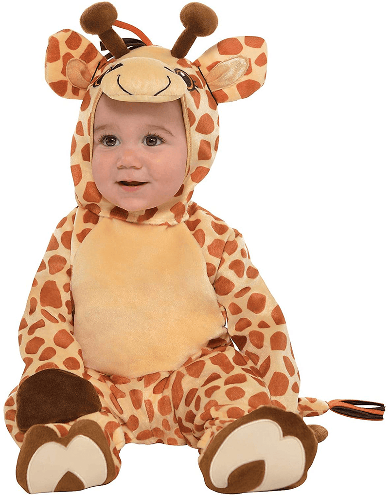amscan Junior Giraffe Infant Costume Apparel & Accessories > Costumes & Accessories > Costumes amscan 6-12 Months  