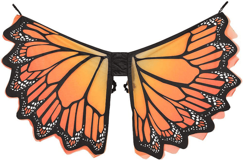 AMSCAN Monarch Butterfly Wings Halloween Costume Accessories for Adults, One Size Apparel & Accessories > Costumes & Accessories > Costumes amscan   