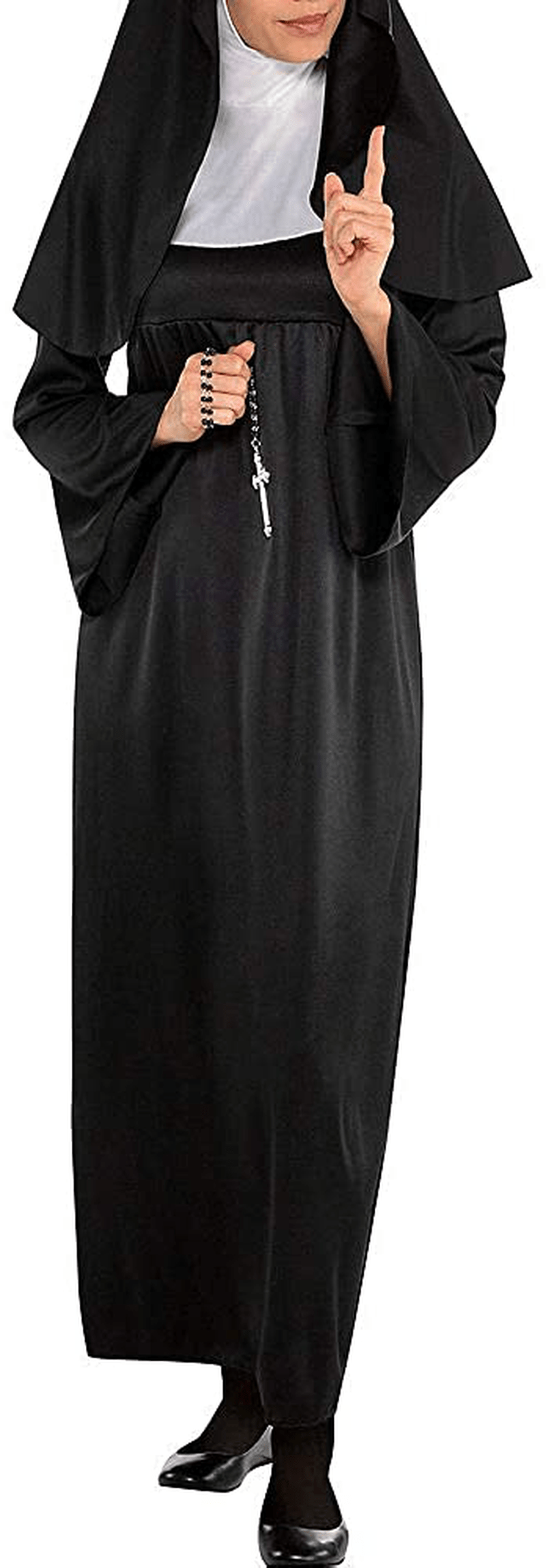 amscan Sister Adult Nun Costume Apparel & Accessories > Costumes & Accessories > Costumes amscan   