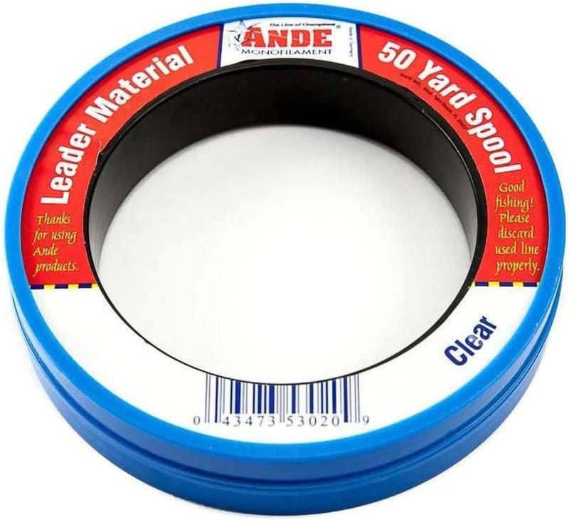 ANDE Mono Leader Material (50Yd Spools) Sporting Goods > Outdoor Recreation > Fishing > Fishing Lines & Leaders Ande 80 lb  