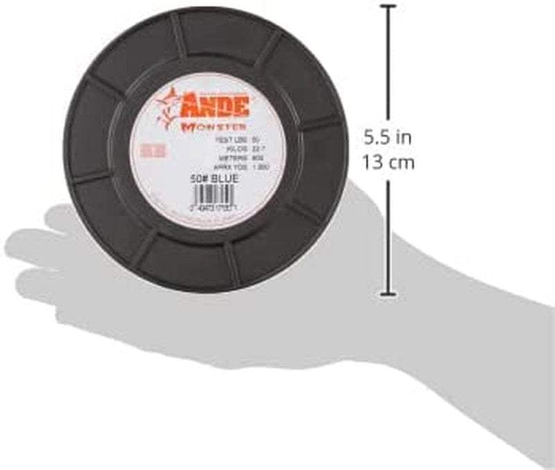 Ande Monster Fishing Lines, 1 Lb/ 50 Lb, Blue Sporting Goods > Outdoor Recreation > Fishing > Fishing Lines & Leaders Ande   