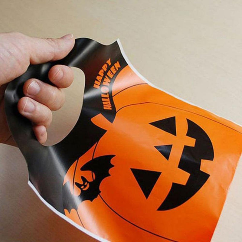 Angmile Halloween Treat Bag 50 Pcs Halloween Candy Bags for Trick or Treat Pumkin Bags for Party Favors, Snacks, Decoration, Children Arts & Crafts, Event Supplies Arts & Entertainment > Party & Celebration > Party Supplies Angmile   