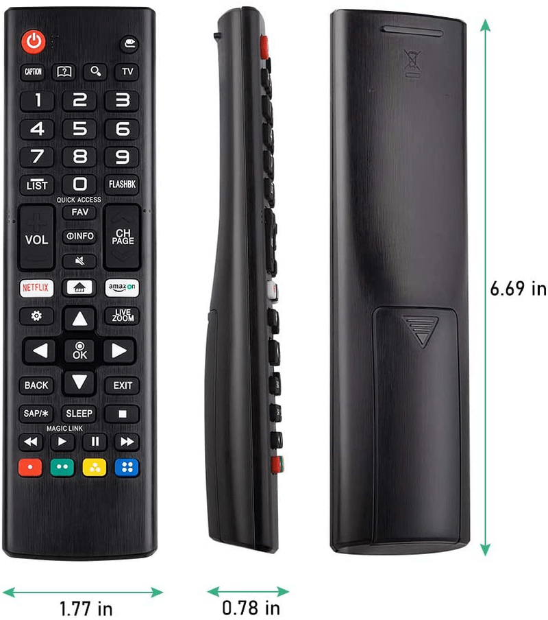 Angrox Universal Remote Control for LG-TV-Remote All LG LCD LED HDTV 3D Smart TV Models Electronics > Electronics Accessories > Remote Controls Angrox   