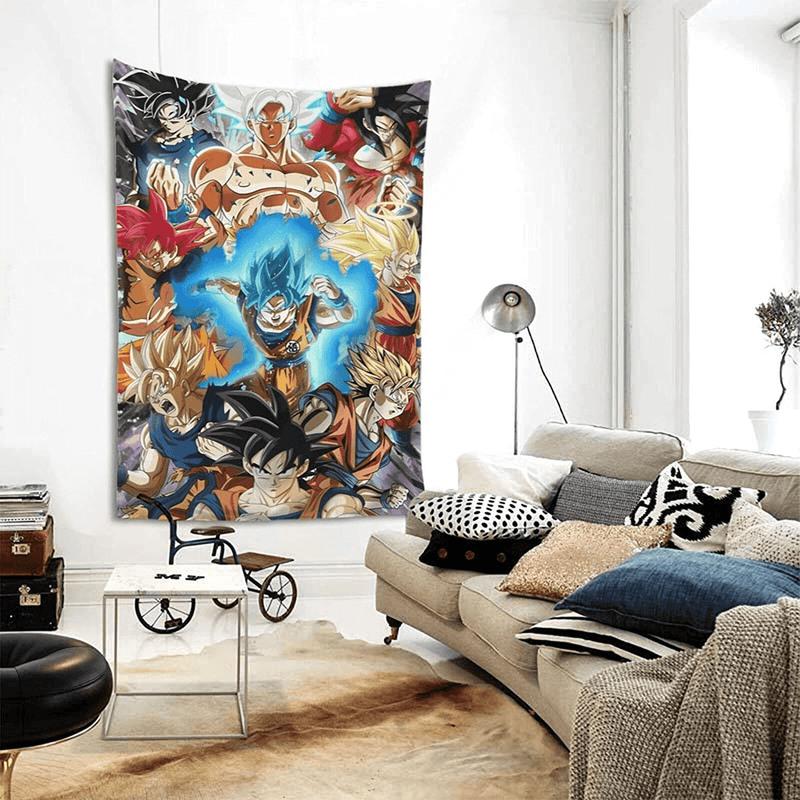Anime Tapestry Wall Art Hanging Manga Poster for Boys Bedroom Party Decorations 60x40 inch Home & Garden > Decor > Artwork > Decorative TapestriesHome & Garden > Decor > Artwork > Decorative Tapestries THEFUNMAKE   