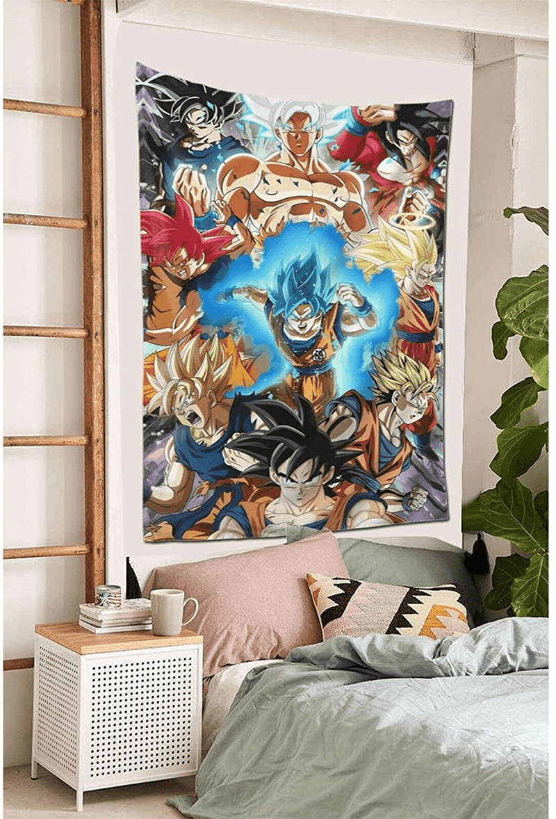 Anime Tapestry Wall Art Hanging Manga Poster for Boys Bedroom Party Decorations 60x40 inch Home & Garden > Decor > Artwork > Decorative TapestriesHome & Garden > Decor > Artwork > Decorative Tapestries THEFUNMAKE   