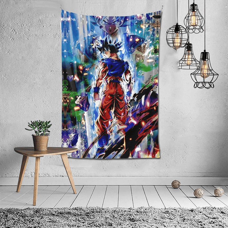 Anime Tapestry Wall Art Hanging Manga Poster for Boys Bedroom Party Decorations 60x40 inch Home & Garden > Decor > Artwork > Decorative TapestriesHome & Garden > Decor > Artwork > Decorative Tapestries THEFUNMAKE Z Goku  