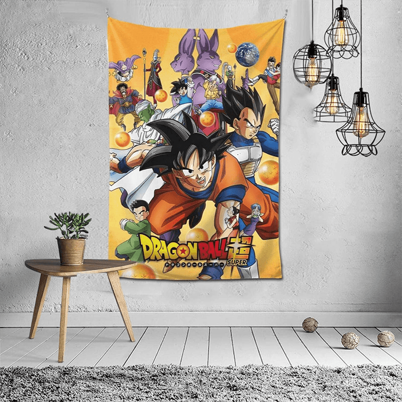Anime Tapestry Wall Art Hanging Manga Poster for Boys Bedroom Party Decorations 60x40 inch Home & Garden > Decor > Artwork > Decorative TapestriesHome & Garden > Decor > Artwork > Decorative Tapestries THEFUNMAKE Z Goku5  