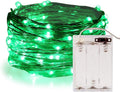 ANJAYLIA LED Fairy String Lights, 10Ft/3M 30Leds Firefly String Lights Garden Home Party Wedding Festival Decorations Crafting Battery Operated Lights(Warm White) Home & Garden > Lighting > Light Ropes & Strings ANJAYLIA Green 16.5Ft 
