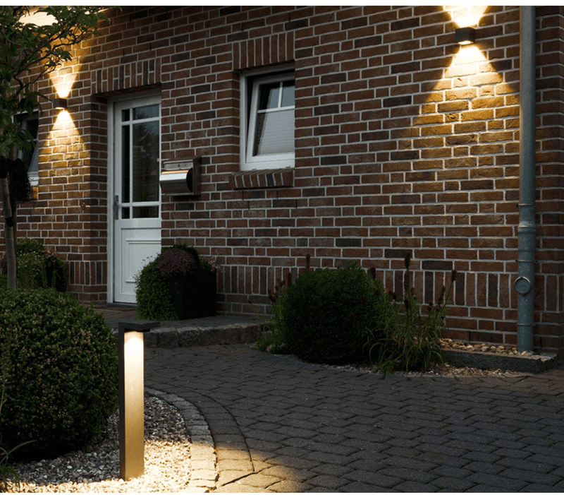 Ankita LED Aluminum Waterproof Wall Lamp 4.7", Angle-Adjustment Outdoor Wall Light Warm Light 2LEDS, 20W Warm Light 3000K Exterior Light Fixtures, IP65 Waterproof Home & Garden > Lighting > Lighting Fixtures > Wall Light Fixtures KOL DEALS   