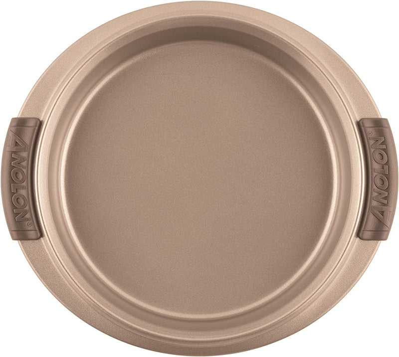 Anolon Bronze Nonstick Baking Pan / Nonstick Cake Pan, round - 9 Inch, Brown Home & Garden > Kitchen & Dining > Cookware & Bakeware Meyer Corporation   