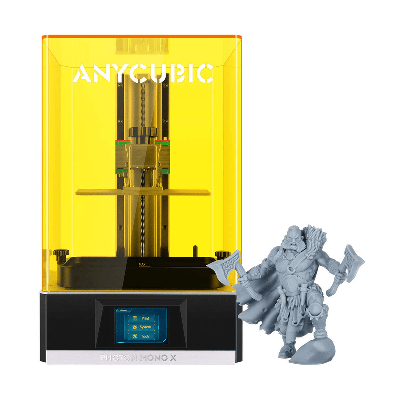 ANYCUBIC Photon Mono X 3D Printer, UV LCD Resin Printer with 8.9" 4K Monochrome Screen, WiFi Control and Fast Printing, Printing Size 192mmx120mmx250mm / 7.55inx4.72inx9.84in