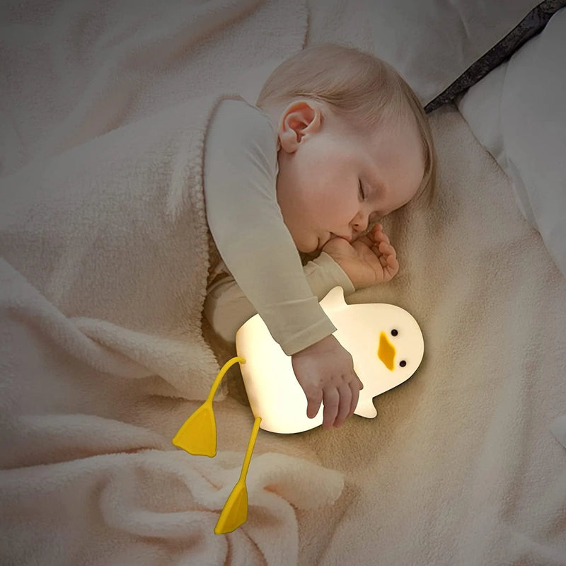 Anywin Duck Night Light,Cute Seagull Night Light, Duck Lamp for Kids with Warm Color & Dimming Function, 1200Mah Rechargeable Duck Baby Night Light with 20' Timer & Touch Control, Warm White Home & Garden > Lighting > Night Lights & Ambient Lighting Anywin   