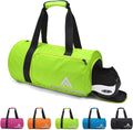 Aokelato Gym Bag,20L Small Sport Duffel Bag, with Shoes Compartment & Wet Pocket,Lightweight Waterproof Weekend Bag,Blue Mudium Home & Garden > Household Supplies > Storage & Organization Aokelato Green-Small  