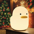 Aokpsrt Silicone Duck Night Light for Kids Rechargeable Nursery Bedside Night Lamp with Touch Sensor & Timer Setting for Breastfeeding Home & Garden > Lighting > Night Lights & Ambient Lighting Aokpsrt White-Duck  