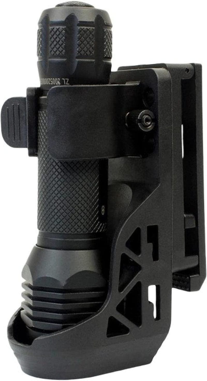 AOOF Tactical Flashlight Holster with Lever Side Lock System Only for Torches with a Diameter of 2.5-3Cm Hardware > Tools > Flashlights & Headlamps > Flashlights AOOF   