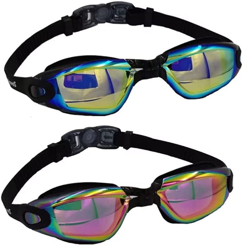 Aouloves Kids Swim Goggles 2 Pack,Anti Fog No Leaking Clear Vision Water Pool Swimming Goggles for Age 3-9 Sporting Goods > Outdoor Recreation > Boating & Water Sports > Swimming > Swim Goggles & Masks Aouloves   